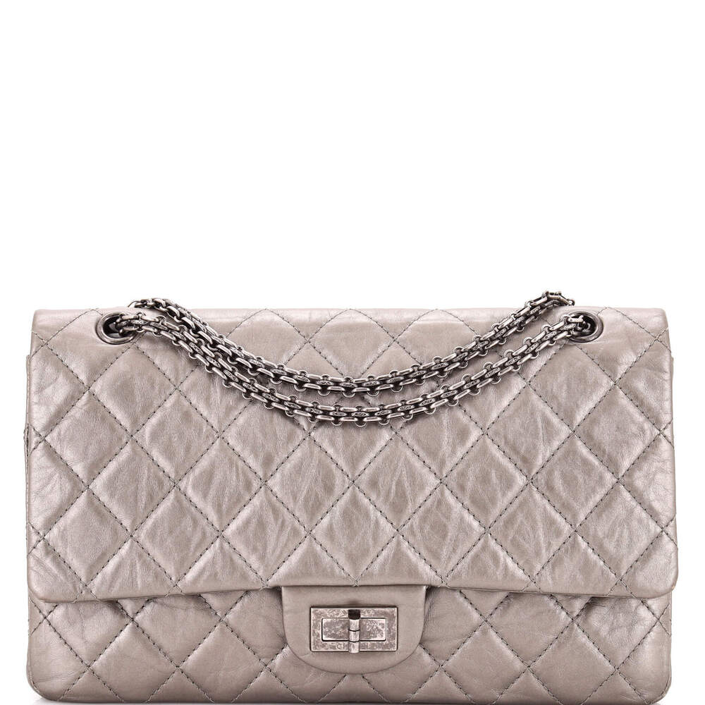 Chanel 227 Reissue 2.55 Flap Bag Quilted Aged Calfskin